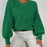 Özden - Κομψό Μακρυμάνικο Πουλόβερ (Elegant Long Sleeve Sweater)