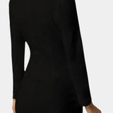 Heidi Κομψό Φόρεμα Blazer με Διπλή Πατιλέτα
