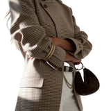 Shiori - Vintage Καρό Σακάκι με Δομή (Vintage Plaid Structured Blazer)