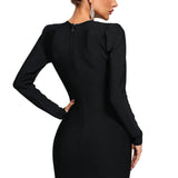 Hazel - Μίνι Bandage Φόρεμα με Στρας (Diamante Mini Bandage Dress)