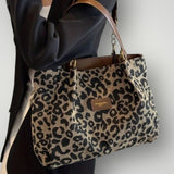 Λεονάρα | Leopard Print Tote Τσάντα