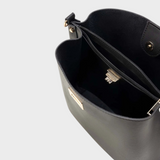 Quennie | Μαύρη Τσάντα Bucket IBS-BKB25-002