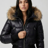 Savoy | Τζάκετ Puffer με Κουκούλα και Τεχνητή Γούνα (Faux Fur Hooded Puffer Jacket)