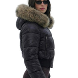 Savoy | Τζάκετ Puffer με Κουκούλα και Τεχνητή Γούνα (Faux Fur Hooded Puffer Jacket)