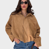 Vita | Σουέντ bomber τζάκετ