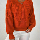 Özden - Κομψό Μακρυμάνικο Πουλόβερ (Elegant Long Sleeve Sweater)