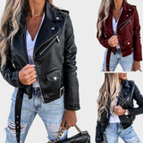Adira Δερματίνη Moto Jacket (Faux-Leather Moto Jacket)