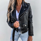 Adira Δερματίνη Moto Jacket (Faux-Leather Moto Jacket)