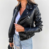 Adira Δερματίνη Moto Jacket (Faux-Leather Moto Jacket)