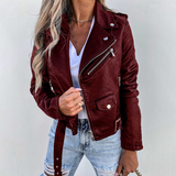 Adira Δερματίνη Moto Jacket (Faux-Leather Moto Jacket)