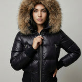 Savoy | Τζάκετ Puffer με Κουκούλα και Τεχνητή Γούνα (Faux Fur Hooded Puffer Jacket)
