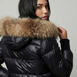 Savoy | Τζάκετ Puffer με Κουκούλα και Τεχνητή Γούνα (Faux Fur Hooded Puffer Jacket)