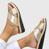 Annelym Orthopedic Wedge σανδάλια για εξωτερικούς χώρους