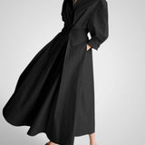 Έλλα | Γυναικεία Μάξι Φόρεμα με Pockets, Buttons, Μακρυμάνικοs