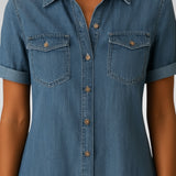 Κλερ | EasyFit Denim Φόρεμα