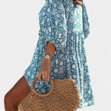 Daniela Φόρεμα Μίνι Boho Λουλουδάτο
