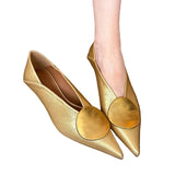 Zila - Γόβες Icon Disc με Μυτερή Μύτη (Icon Disc Point Pumps)