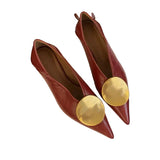 Zila - Γόβες Icon Disc με Μυτερή Μύτη (Icon Disc Point Pumps)