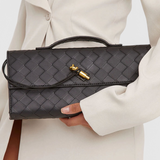 Melanie Τσάντα Clutch με Χρυσή Λεπτομέρεια Κόμπου