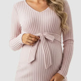 Gloria - Ribbed Maternity Τοπ με Δέσιμο στη Μέση (Tie-Waist Ribbed Maternity Top)  ---  **Θα θέλατε να μεταφράσω και την περιγραφή του προϊόντος ή να προσθέσω λέξεις-κλειδιά για SEO;**