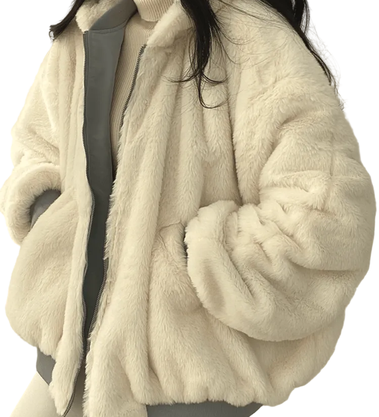 Napoli - Oversized Ζακέτα με Φερμουάρ (Oversized Zip Jacket)
