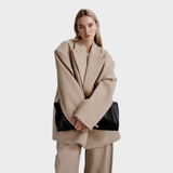 Belen | Oversized Frame Blazer - Χακί